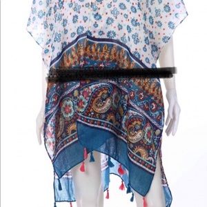 Elephant design cover up NWOT